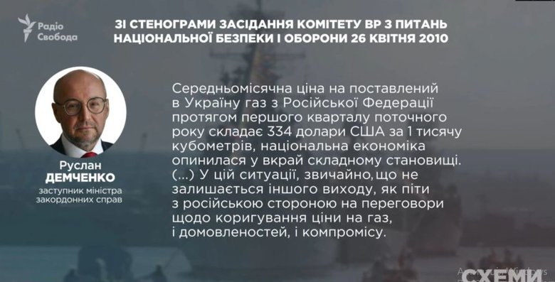 Заместитель секретаря СНБО Демченко лоббировал харьковские соглашения, - программа Схемы 01