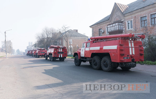 День з пожежниками на передовій. Фотозвіт 01
