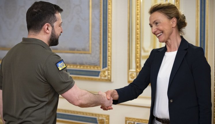 Зеленський зустрівся з генсеком Ради Європи Пейчинович-Бурич. ФОТО