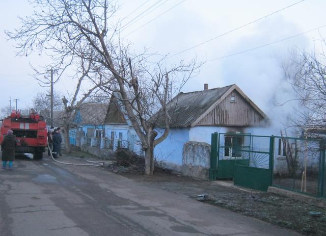 Two men died in fire in Kherson region 01 Two men died in fire in Kherson region 01