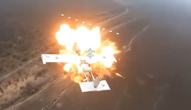 Зенітники 67-ї ОМБр "приземлили" дев’ять російських дронів "Молнія". ВIДЕО