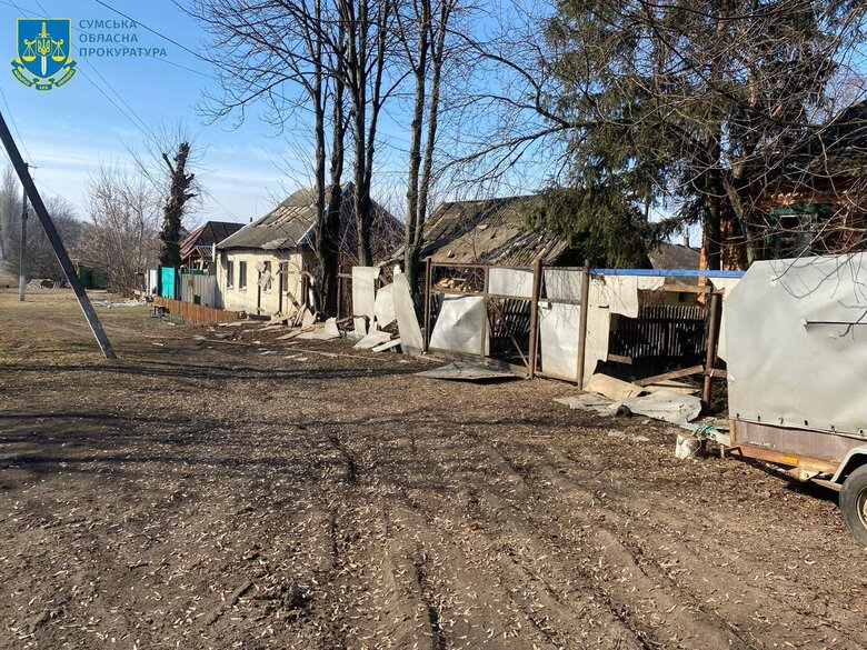 Обстріл Сумщини