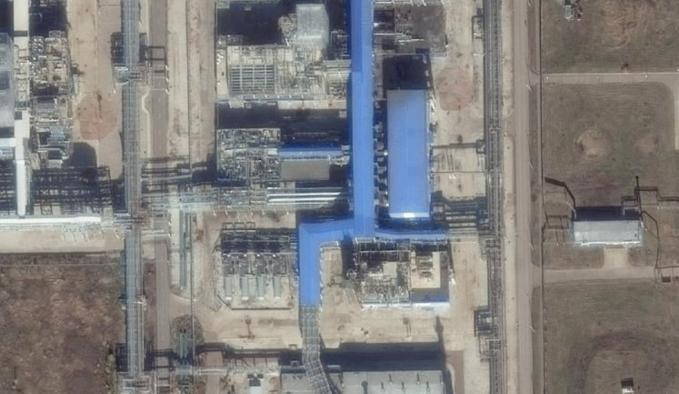 Drone attack damaged facilities at the Salavat oil refinery, - satellite images