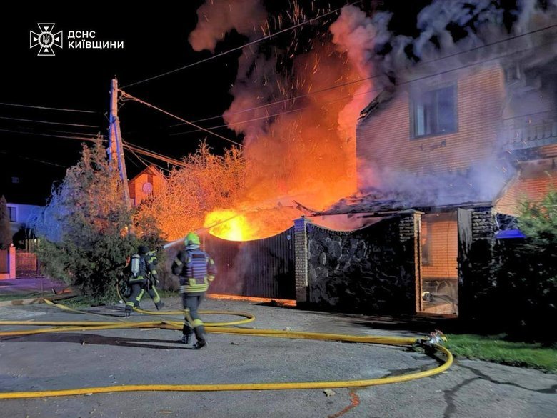 Атака дронів на Київщину: є постраждалий
