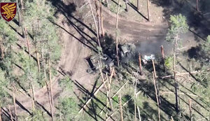 Gunners destroy enemy vehicles together with its crew. VIDEO