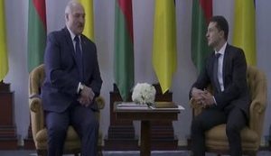 Zelenskyi, Lukashenko meet in Zhytomyr. VIDEO