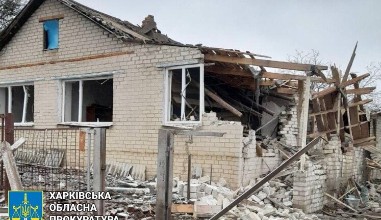 Последствия обстрелов Харьковщины: пострадала мирная жительница. ФОТОрепортаж
