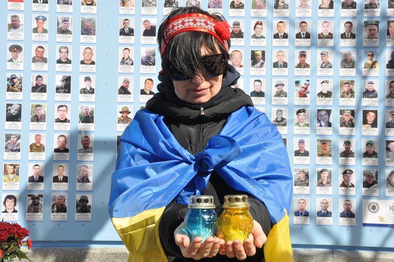 Memory of soldiers who died in war with Russian Federation since 2014 was commemorated in center of Kyiv 39