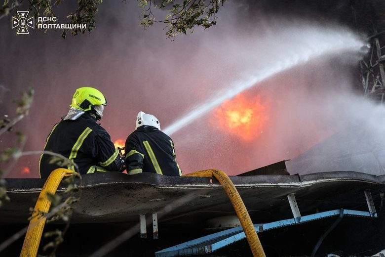 Shelling of the Poltava region