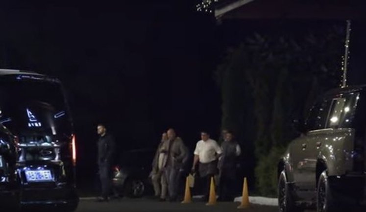 Скандальний суддя Вовк провів вечір в елітному ресторані з фігурантами "плівок Вовка". ВIДЕО
