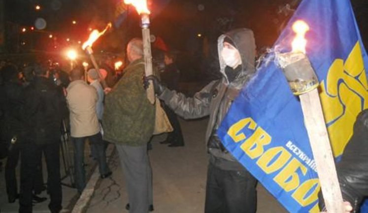 Most Ukrainians Do not Reazlize that Svoboda has Unabashed Neo-Nazi Members, The New York Times