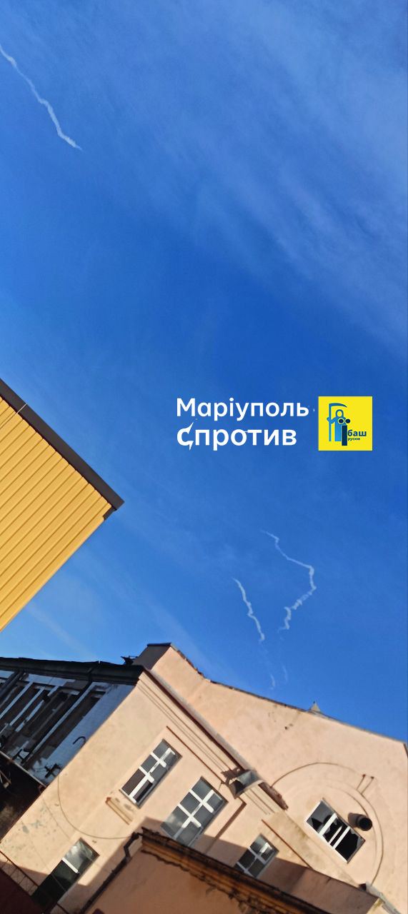 В Мариуполе работает ПВО рашистов 03