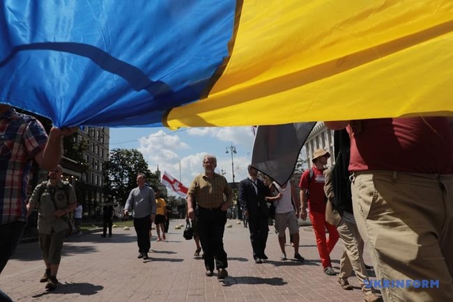 Акція солідарності з Білоруссю відбулася в Києві 09