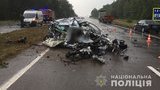 Одна людина загинула, одну госпіталізовано в результаті ДТП на Волині, - поліція. ФОТОрепортаж