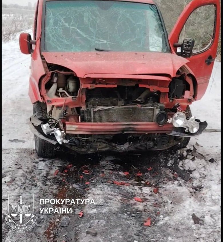 War crime: Russian FPV drone attacks civilian car