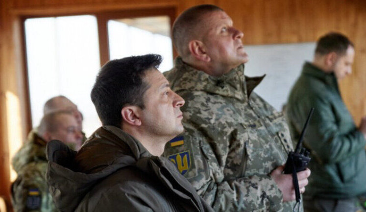 Zelenskyy dismissed Zaluzhnyi from military service