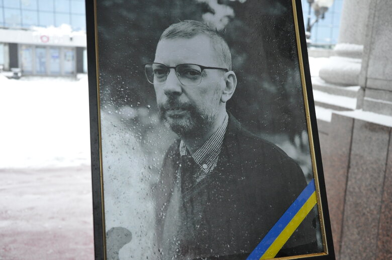 Із колишнім речником Правого сектору Артемом Скоропадським попрощалися у Києві 08