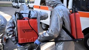 Дезинфекция улиц полностью безопасна для людей и животных, - МВД. ФОТО