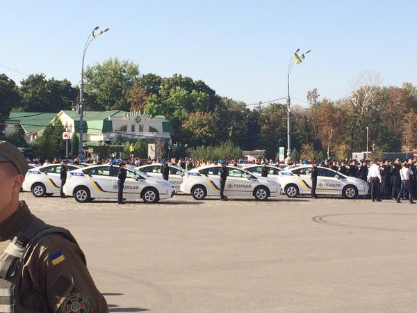 харьков полиция патрульная патрульные присяга.