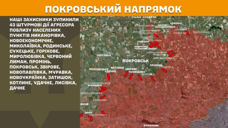 Ситуація на фронті за 21 серпня