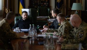 Зустріч Зеленського із військовим керівництвом