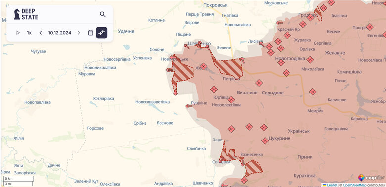 Росіяни наближаються до Покровська