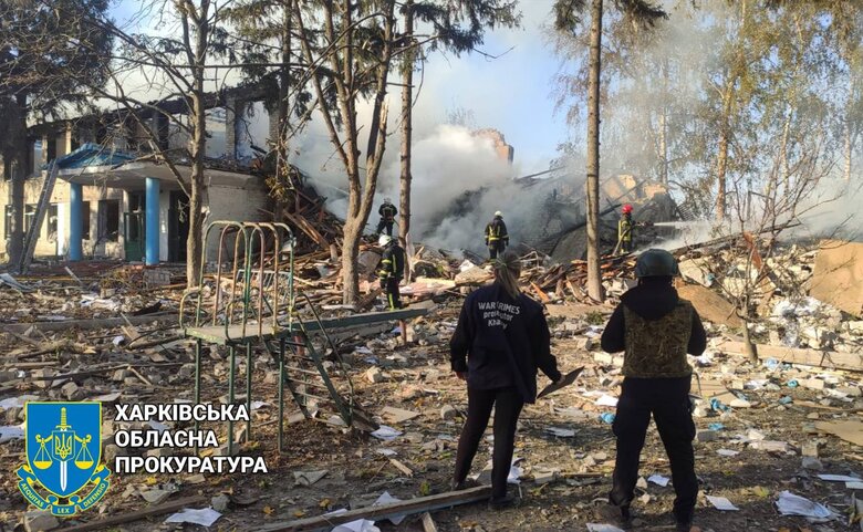 Russians shelled Borova and Hlushkivka villages 02