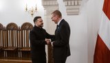 Zelenskyy and Rinkēvičs