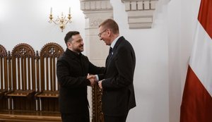 Zelenskyy and Rinkēvičs