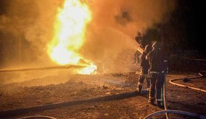 Ворог масовано атакував дронами Одещину: поранено людину, пошкоджено депо "Укрзалізниці" та енергооб’єкти. ФОТОрепортаж