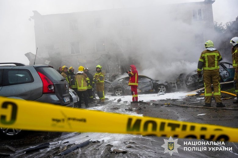 Russian attack on Rivne on 14 October – eight wounded, four hospitalised