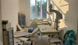 Strike on a hospital in Kyiv