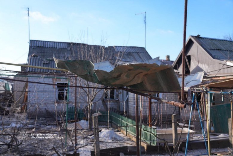 запоріжжя після обстрілу