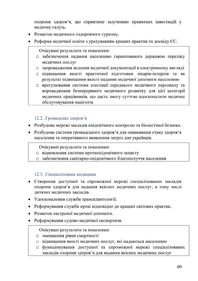 Кабмін опублікував новий проєкт програми своєї діяльності 60