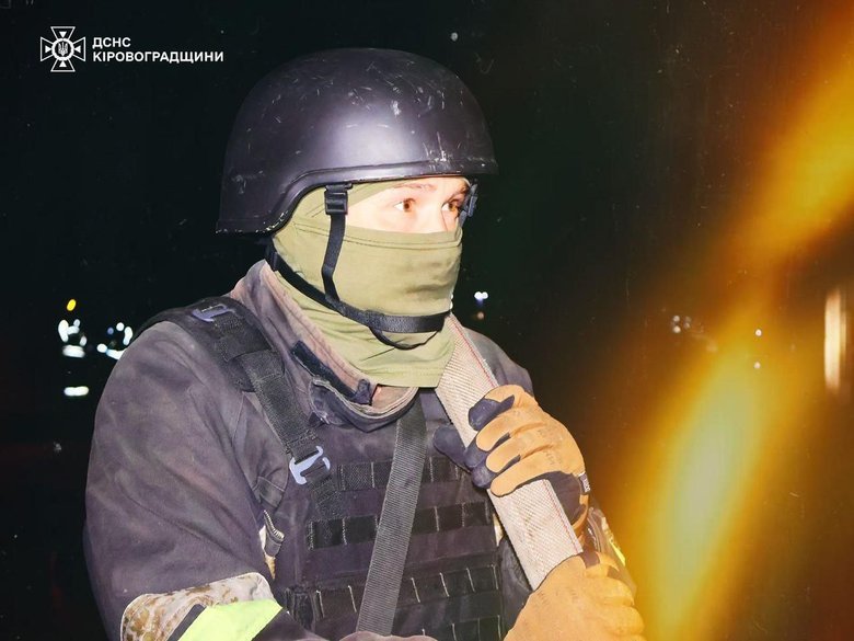 Кировоградская область после обстрела