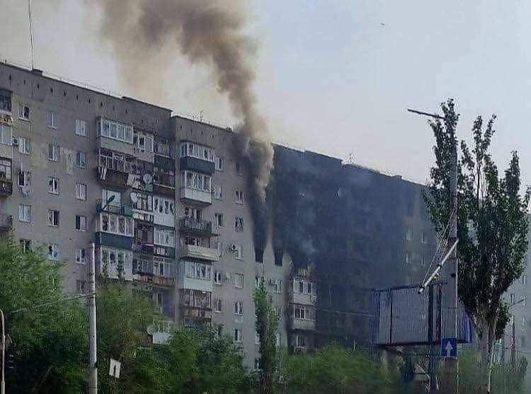 Внаслідок обстрілу окупантами у Лисичанську загинула жінка, - Гайдай 14