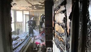 Десятилетняя девочка пыталась потушить пожар и получила ожоги, - спасатели