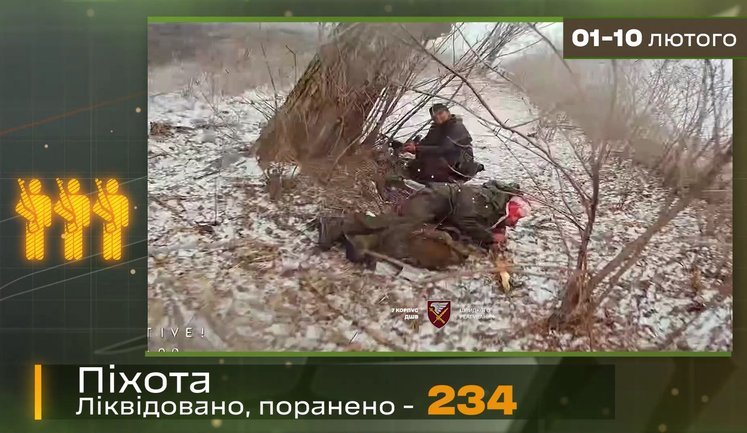 Drones of the 7th Airborne Corps eliminated 234 occupiers and 233 shelters in 10 days of February. VIDEO