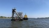 АМПУ завершила работы по углублению дна Каменского водохранилища
