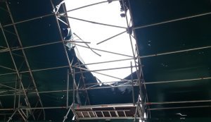 Russians damage shelter over Skovoroda Museum in Kharkiv region with drone. PHOTO
