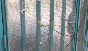 Ukraine embassy in Libya attacked. PHOTOS