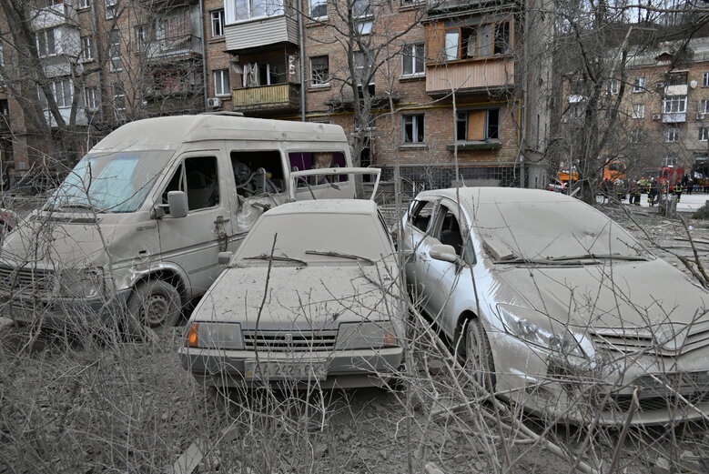 Hacлідки paкeтнoгo yдapy пo Kиєвy