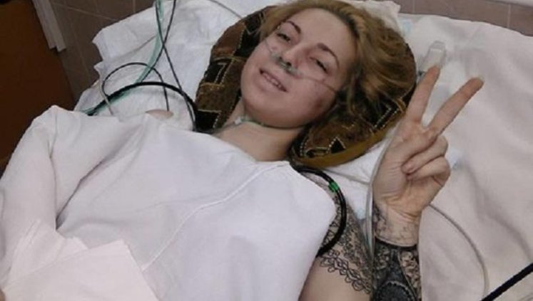 Volunteer Yana Zinkevych still in grave condition, suffers from pain syndrome, - chief doctor