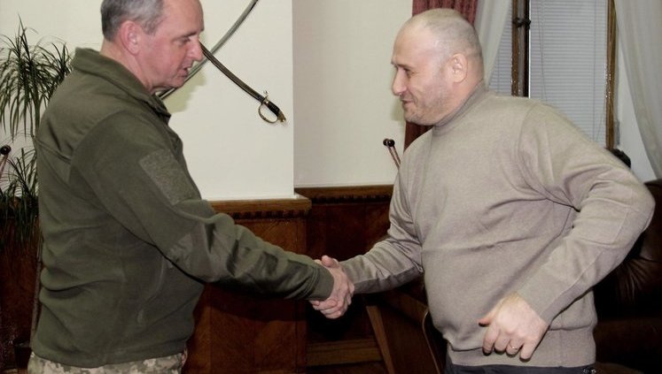 Yarosh appointed Advisor to Chief of Staff of Ukrainian armed forces. PHOTOS