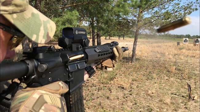 Спецпризначенці Держприкордонслужби отримали нові штурмові гвинтівки UAR-15 03