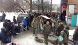 Із загиблим на Світлодарській дузі 19-річним воїном "Правого сектора" Андрієм Кривичем попрощалися в Конотопі. ВIДЕО