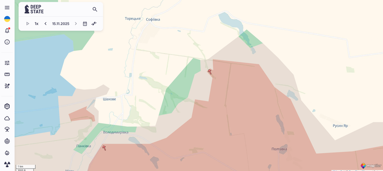 Софіївка карта