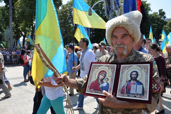 Крестный ход УПЦ КП к 1030-летию крещения Руси-Украины состоялся в Киеве 55
