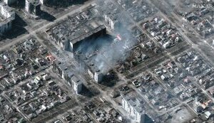 In Mariupol due to occupiers burned plant "Satelit", which stores thousands of tons of sunflower seeds and oil