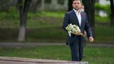 Зеленский на украинско-российской границе почтил память погибших в годы Второй мировой войны. ФОТОрепортаж